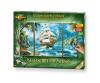Sailing ship in the South Seas Painting by numbers
