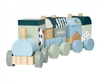 EH Panda Train en Bois