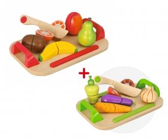 Eichhorn Holz Schneidebretter Bundle