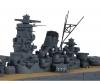 1:700 Musashi Battleship, plastic model kit