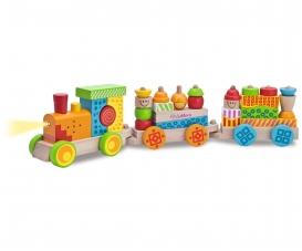 Color Train with Sound and Light