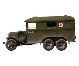 1:35 GAZ-05-194 Krankenwagen (3Achs)