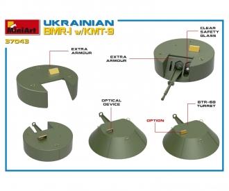 1:35 Ukrain. BMR-1 m. KMT-9 Minenwalze