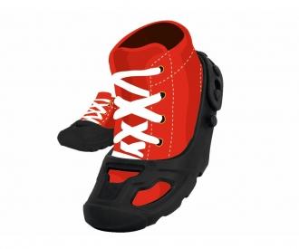 BIG Shoe Care Black – Schuhschoner für Kinder, Größe 21–27, 2er-Set