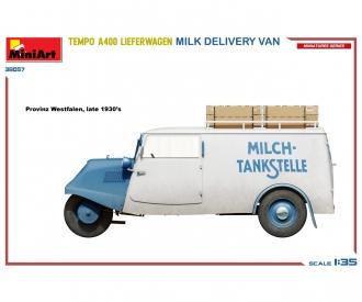 1:35 Tempo A400 Lieferwagen Milch