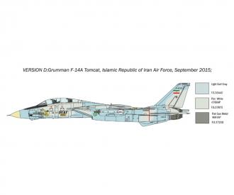 F-14A Tomcat 1:72 Aircraft Model Kit with Decals
