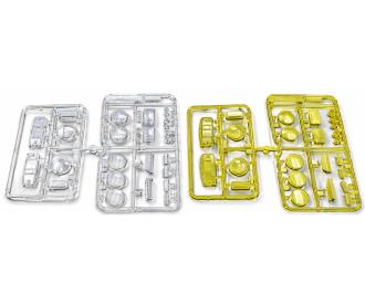 P-Parts 58397 Modellbauteile, klar und gelb
