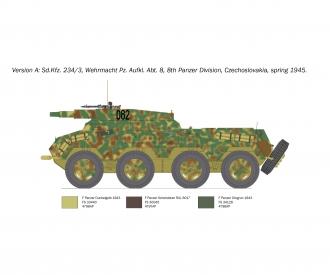 Sd.Kfz. 234/3 Model Kit 1:35 with PE Parts