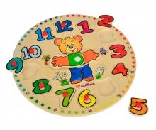 Puzzle Horloge Éducative