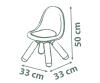 Smoby Life Kid Chaise Terracotta