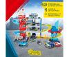 City Double Track Garage + 4 Vehicles