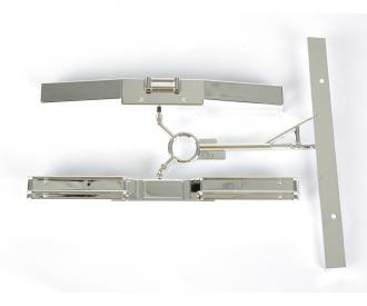 J-Parts Chrome Clod Buster Bumpers, model parts
