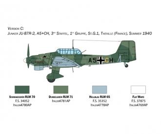 Italeri Junkers JU-87B Stuka 1:48 Model Kit