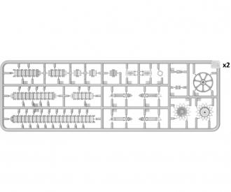 1:35 M3 Stuart frühe Produktion Interior Kit