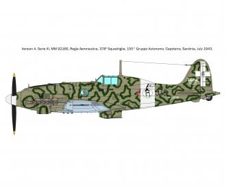 Macchi MC.205 Veltro 1:32 Aircraft Model Kit
