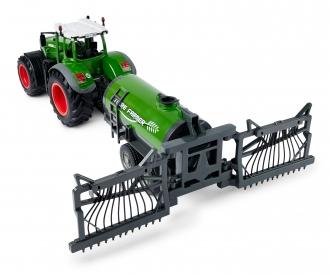 1:16 RC Tractor w. road tank 100% green