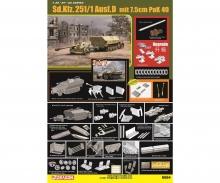 1:35 Sd.Kfz.251/1 Ausf.D m.7,5cm PaK 40