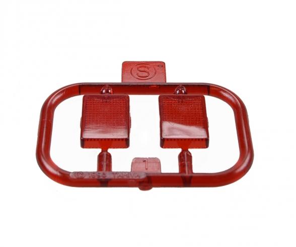 S-Parts Brakelight Clear Red 56301 Spare Parts