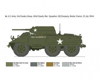 US M8 Greyhound Model Kit 1:35 Scale Build