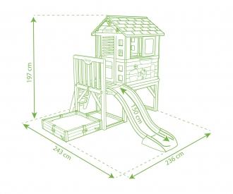 Smoby Stilt house Square