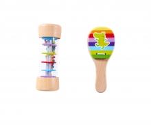 Music Set Rattle and Castanet