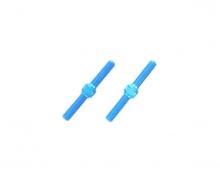 3x23mm Turnbuckle Shaft, RC spare part, blue