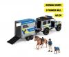 Police Horse Trailer