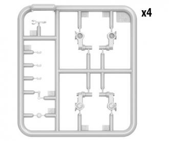 1:35 SLA APC T-54 m Lame de déneigement/intérieur