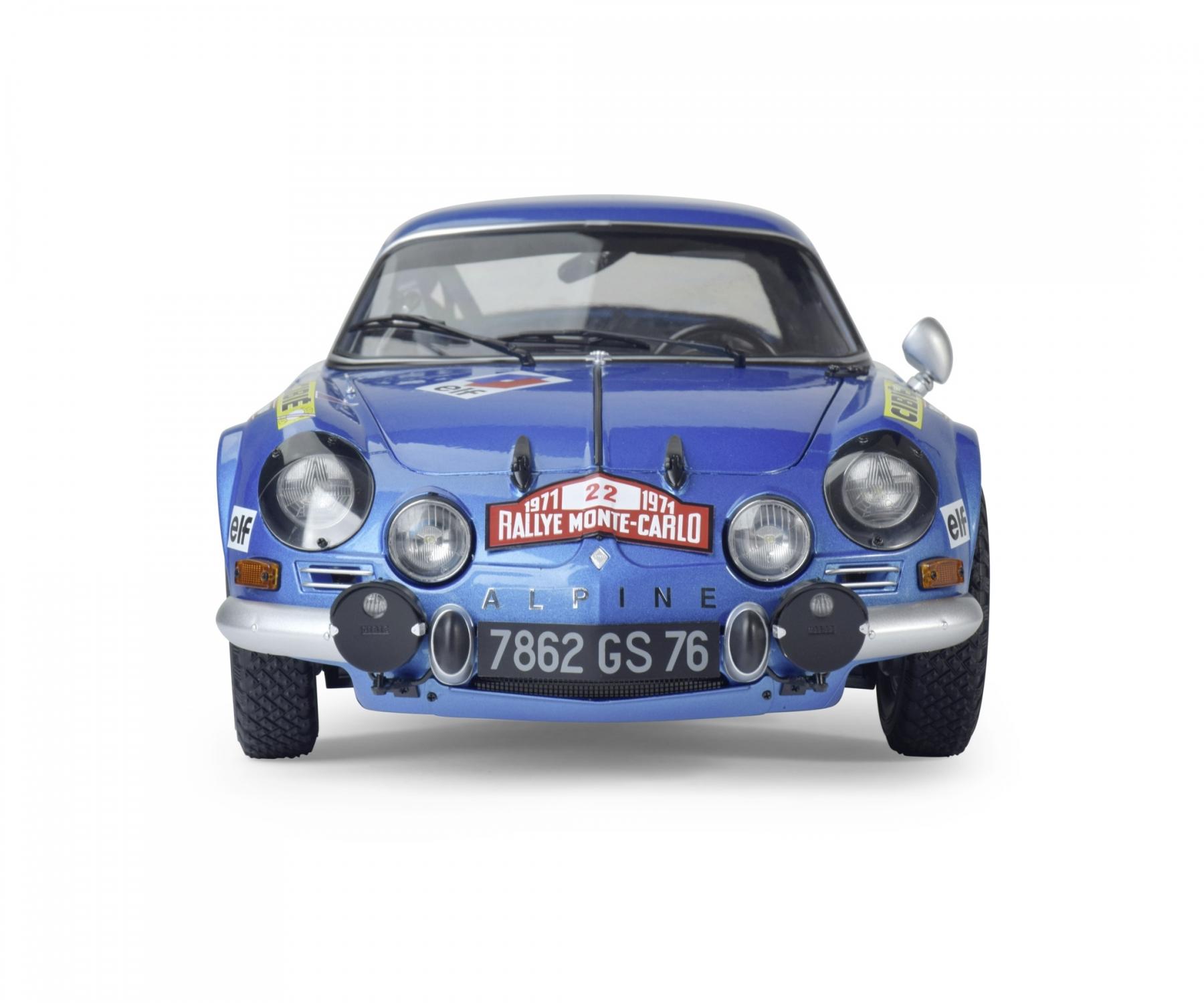 ALPINE RENAULT A110 N.21 RALLY MONTE CARLO 1973 NICOLAS-VIAL 1:24 Ixo