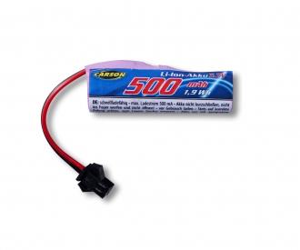 3,7V/500mAh Li-Ion Akku:108053 JST Steck