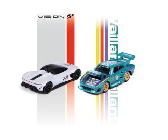 Porsche Deluxe Cars, env. 1:64