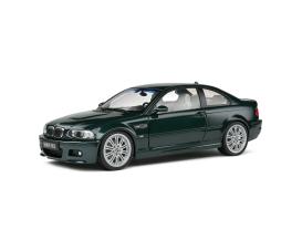 BMW E46 M3 Coupé, modèle réduit en métal moulé, 1:18