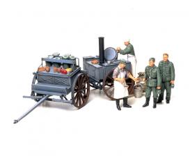 1:35 Diorama-Set Field Kitchen, plastic model kit