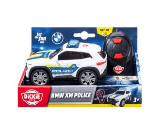 BMW XM Police Racer Cable-Control Car 13 cm