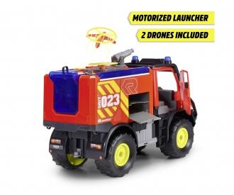 Camion de pompiers Unimog U530 Fire Rescue 50 cm