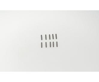 Welle 2 x 9,8 mm (10)