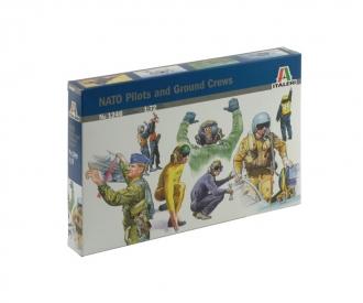 1:72 NATO Piloten und Bodenpersonal