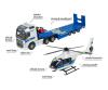 Volvo Truck + Airbus Police Helicopter