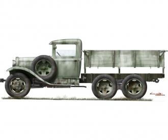 1:35 GAZ-AAА Mod. 1940 Camion de transport (2)