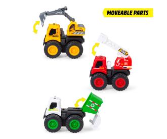 Mighty Engines Monster Truck utilitaire 8,5 cm