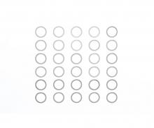 10mm Shim Set, RC accessory, 0.1-0.3 mm spacers