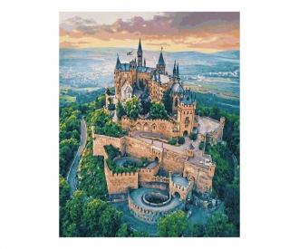 Hohenzollern Castle - painting by numbers