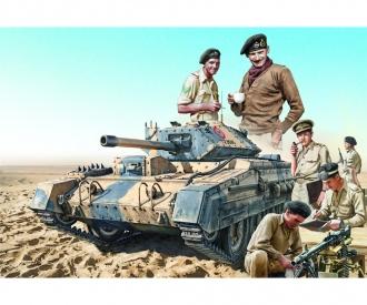 Crusader Mk.III Tank Kit with British Crew 1:35