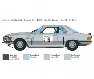 Mercedes 450 SLC Rally d Bandama'79 Model Kit