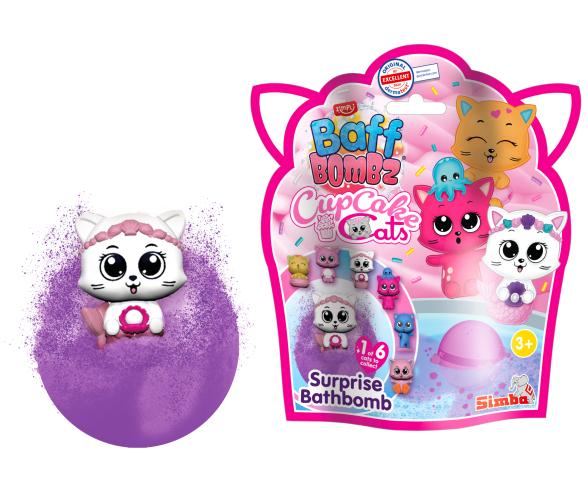 Baff Bombz CupCakeCats Surprise