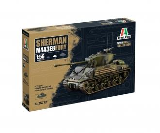Italeri Sherman M4A3E8 Fury Tank Kit 1:56