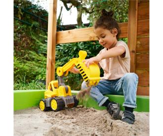 BIG Power Worker Classic Digger with Soft Tyres