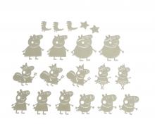 Peppa Pig Glow in the Dark Set