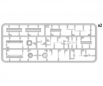 1:35 Ger. Gas Station Set 1930-40 w/Acc.