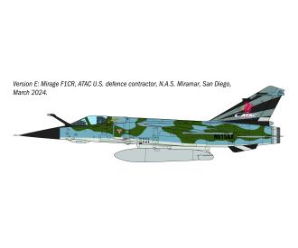 Italeri Mirage F1 C/CR Aircraft Model Kit 1:48